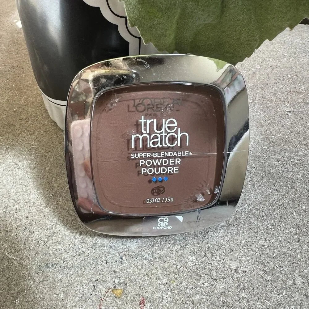 New L’Oréal True Match Super Blendable Powder C9 Deep Profond 0.33 oz/9.5 grams